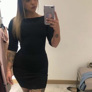 HerveLeger black cocktail dress NWT